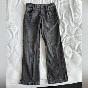 WRANGLER Boy’s Size 10 Dark Jeans with Adjustable Waistband